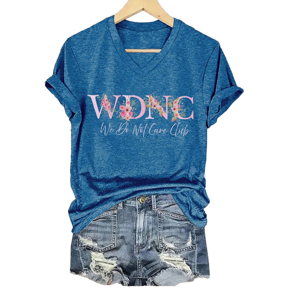 WDNC We Do Not Care Club Shirt WDNC We Do Not Care Club Shirt