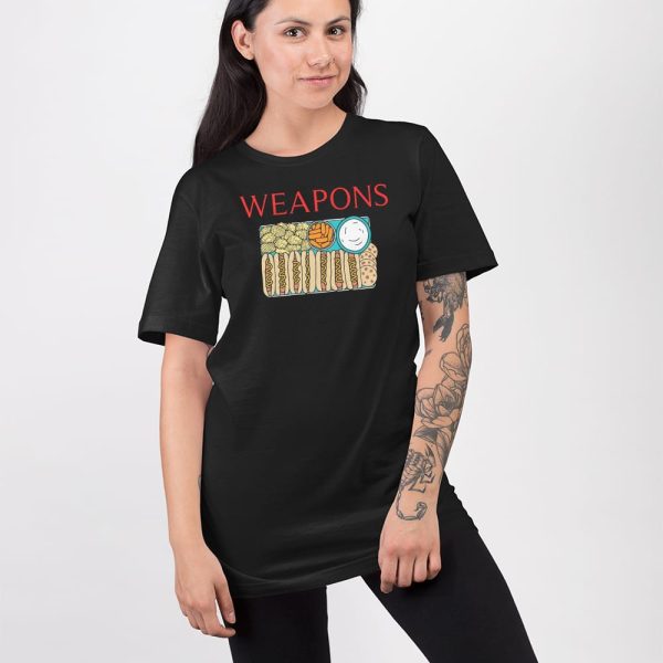Weapons Hot Dog Shirt