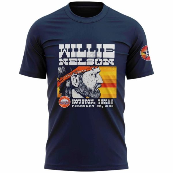 Willie Nelson Astros Shirt