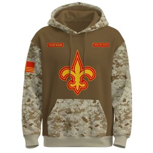 2025 Saints US Marine Corps 250th Year Anniversary Hoodie1