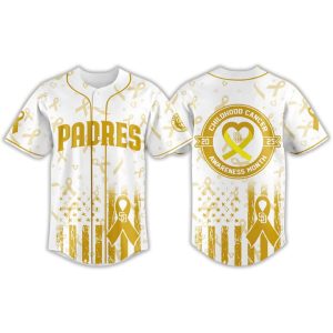 Padres Childhood Cancer Awareness Month 2025 Jersey1