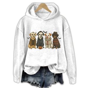 Horror Film Halloween Dog Hoodie