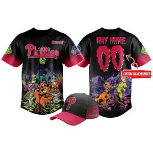 Phillies ScooBy Doo Night Halloween Jersey 2025
