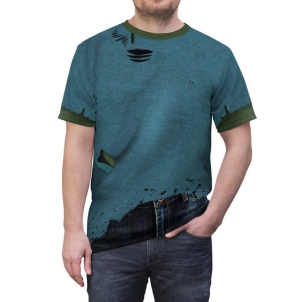 Zombie Chicken Jockey Minecraft Gamer Halloween Costume Shirt