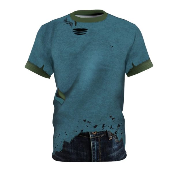 Zombie Chicken Jockey Minecraft Gamer Halloween Costume Shirt