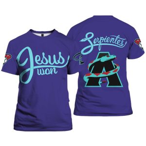 2025 Diamondbacks Jesus Won Shirt