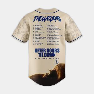 Dodgers The Weeknd After Hours Til Dawn Jersey 20252