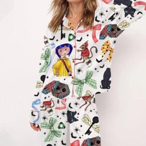 Coquette Coraline Satin Pajama Set3