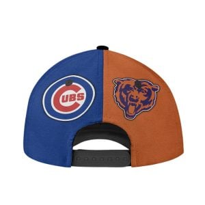 Bears x Cubs Teams Chicago Skyline Classic Cap 3 Bears x Cubs Teams Chicago Skyline Classic Cap3