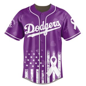 Dodgers Domestic Violence Awareness Month 2025 Jersey2