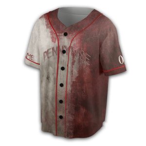 Bloody Pennywise Halloween Personalized Baseball Jersey2