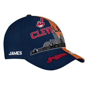Indians x Browns Skyline Classic Cap1