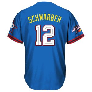 Phillies Schwarber All Star Game 2025 Jersey 3