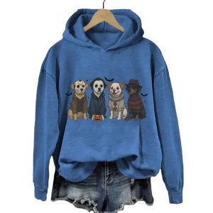 Horror Film Halloween Dog Hoodie