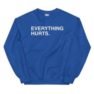 Justin Turner Everything Hurts Shirt