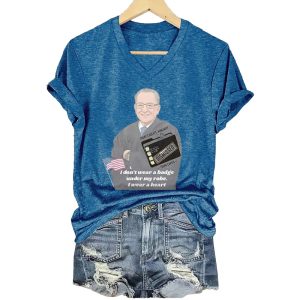 Frank Caprio I Don't Wear A Badge Under My Robe I Wear A Heart Today's Docket Humanity Dismissed Shirt3