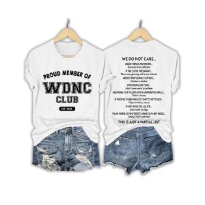 Proud Member Of WDNC Club Est 2025 We Do Not Care Shirt3
