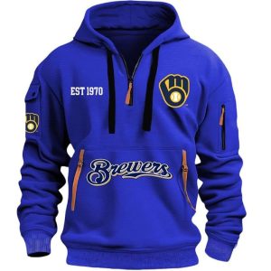 Personalized Brewers Est 1970 Hoodie Half Zipper 1 Personalized Brewers Est 1970 Hoodie Half Zipper1