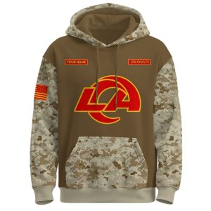 2025 Rams US Marine Corps 250th Year Anniversary Hoodie1