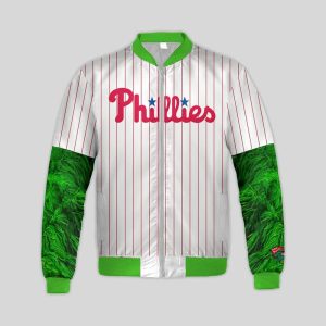 2025 Phillies Phanatic Bomber Jacket1