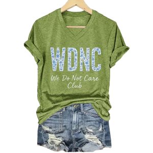 WDNC We Do Not Care Club Menopause Perimenopause Shirt1