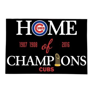 Home of Champions Cubs Doormat