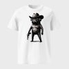 Funny Pug Cowboy T-shirt