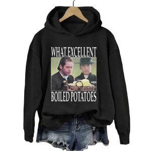 Boiled Potatoes Funny Meme Hoodie3