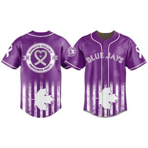 Blue Jays Domestic Violence Awareness Month 2025 Jersey