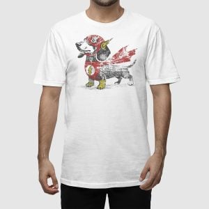 Dachshund Superhero T shirt 2