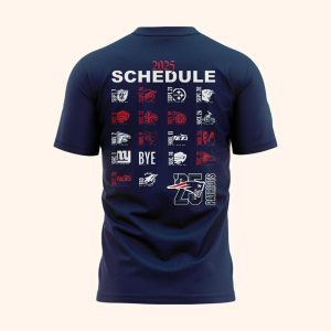 Patriots 2025 Schedule Shirt 2 Patriots 2025 Schedule Shirt2