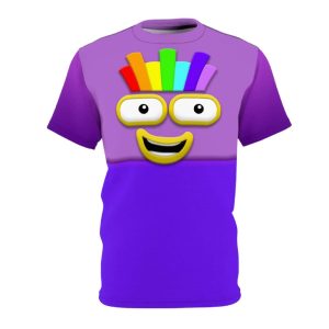 Number Seven Rainbows Blocks Costume Shirt2