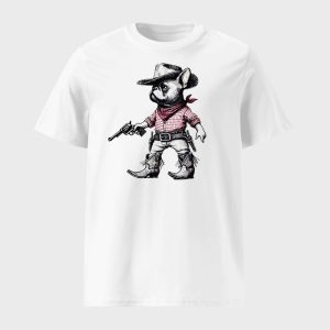 Funny French Bulldog Cowboy T shirt 1