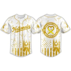 Nationals Childhood Cancer Awareness Month 2025 Jersey1