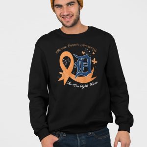 Tigers Uterine Cancer Awareness No One Fights Alone Shirt 4
