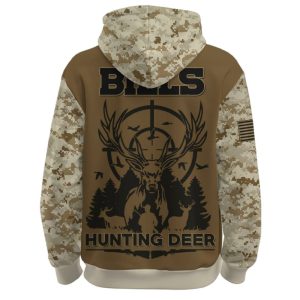 2025 Bills Hunting Deer Hoodie2