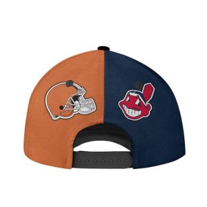 Indians x Browns Skyline Classic Cap2