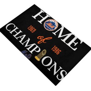 Home of Champions NY Mets Doormat 1 Home of Champions NY Mets Doormat2
