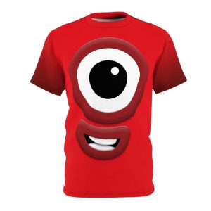 Number One Red Blocks Costume Shirt1