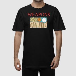 Weapons Hot Dog Shirt 2