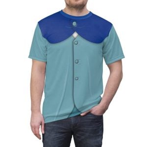 Phineas Hitchhiking Ghosts Haunted Mansion Costume Shirt