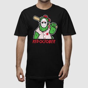 Red October Phanatic Halloween Jason Shirt 2