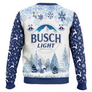 Busch Light Ugly Christmas Sweater1
