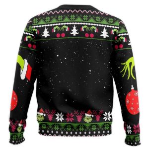 The Grnch Nice Hot Cup Of Christmas Holiday Ugly Sweater1