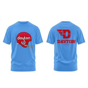Dayton Flyers Football Helmet Shirt