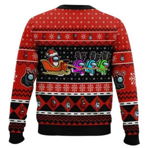 MERRY SUS MAS Among Us Ugly Christmas Sweater1