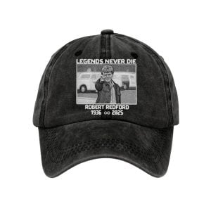 Unisex Legends Never Die RIP Robert Redford Memorial Hat