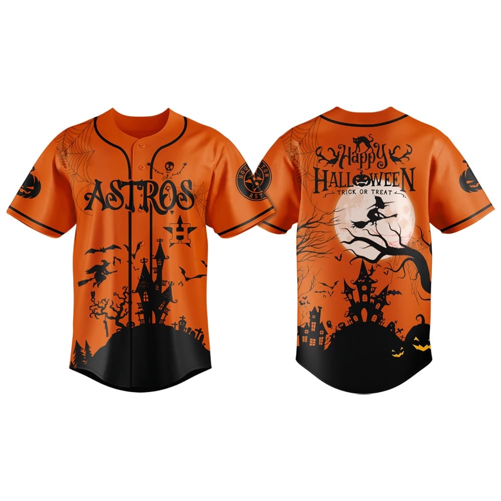 2025 Astros Happy Halloween Trick Or Treat Jersey 2025 Astros Happy Halloween Trick Or Treat Jersey