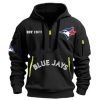 2025 Blue Jays Hoodie Half Zipper