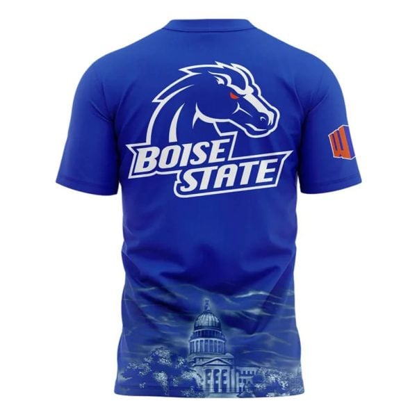 2025 Boise State Football 208 The Front Porch Of Idaho Hoodie